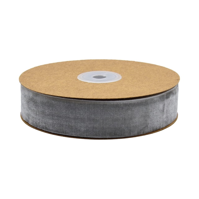 TopLLC 2.5cm Single Sided Velvet Ribbon Gift Flower Packaging Ribbon Decoration Ribbon DIY Ribbon on Clearance
