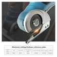 thumbnail image 4 of Electric Scissors Rechargeable Cordless Electric Cutter Shear For Cardboard Leather Fabric Scrapbook Carpet Electric Rotary Cutt ,Easy to Use, 4 of 7