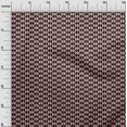 thumbnail image 3 of oneOone Rayon Black Fabric Geometric Sewing Craft Projects Fabric Prints By Yard 56 Inch Wide, 3 of 5