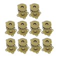 thumbnail image 2 of jifeng 10 Pairs Clasps Snaps Buttons DIY Purses Handbag Craft 14mm Bronze, 2 of 6