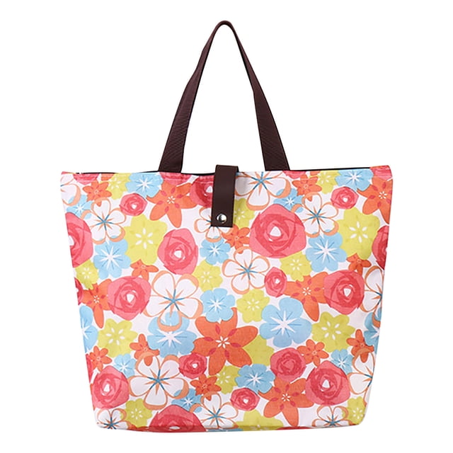 Agiferg Portable Oxford Cloth Shopping Bag 600d Waterproof Foldable Portable Oxford Cloth Bag