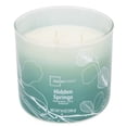 thumbnail image 2 of Bougie parfumée Mainstays à 3 mèches, enveloppée texturée Sources cachées, 14 oz, 2 of 4