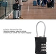 thumbnail image 4 of Sonew TSA Luggage Locks, TSA Approved Cable Luggage Locks, Resettable 3 Digit TSA Combination Padlock Codes, for Travel Bag, Suit Case, Lockers, Gym, Bike Locks, 4 of 7