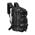 thumbnail image 2 of Portable Hiking Backpack Daypack Adventure Bag Travel School Survival 30L Geometric, 2 of 8