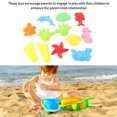 thumbnail image 4 of Outils de Moulage de Sable, 12 Pcs Moules à Sable Fiables avec Sac de Rangement pour Plage, 4 of 7
