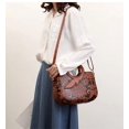 thumbnail image 3 of LinYooLi Sacs à Bandoulière pour Femmes Haute Qualité Style Chinois Classique Sac à Main de Luxe en Cuir Véritable Vintage Rétro, 3 of 6