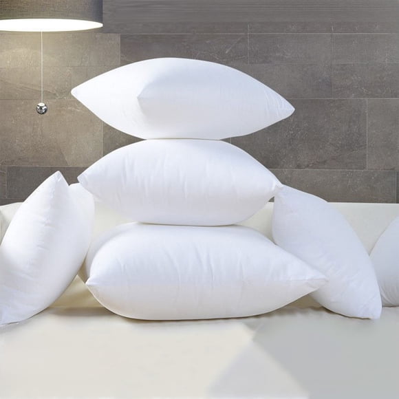 YYV Cotton Sofa Pillow Insert Plush Cushion Core Soft Durable Pillow Filling For Home Hotel Decorative Throw Pillows Machine Washable Hypoallergenic Comfort Insert