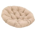 thumbnail image 3 of GLFILL Waterproof Chair Rocking Chair Hanging Basket Chair Papaya Chair Round Cushion For Hammocks Indoor Or Outdoor Rocking Chairs D, 3 of 9