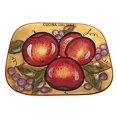 thumbnail image 2 of Plateau de Service Rectangulaire en Céramique Design Fruits Miel, 2 of 4