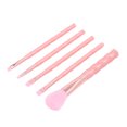 thumbnail image 1 of Cosmetic Brush Set, Soft Gentle Easy To Clean 5pcs Makeup Brush Set  for Beginners, 1 of 7
