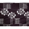 thumbnail image 4 of oneOone Polyester Lycra Fabric Geometric Kasuri Decor Fabric Printed BTY 56 Inch Wide, 4 of 4
