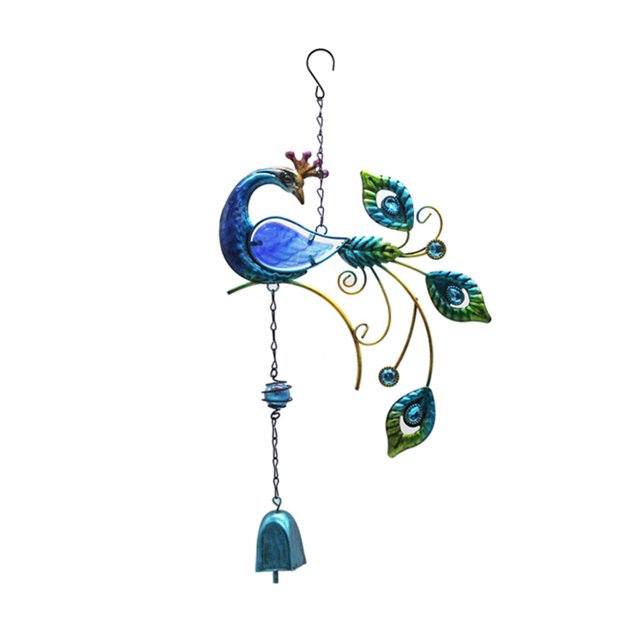 Shape Pendant Chimes Indoor Outdoor Balcony Indoor Blue
