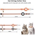 thumbnail image 5 of 2pcs Adjustable Airtag Cat Collars, Reflective Air Tag Cat Collar With Breakaway Safety Buckle And Bell, 5 of 5