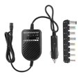 thumbnail image 1 of Chargeur d'Ordinateur Portable de Voiture, Protection contre les Courts-Circuits Haute Efficacité, pour Ordinateur Portable Maison, 1 of 8