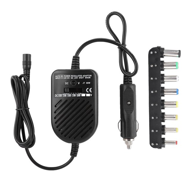 Chargeur d'Ordinateur Portable de Voiture, Protection contre les Courts-Circuits Haute Efficacité, pour Ordinateur Portable Maison