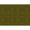 thumbnail image 1 of Ahgly Company Tapis d'Intérieur Rectangulaire Transitionnel Vert Olive Lavable à la Machine, 2 Pieds x 5 Pieds, 1 of 7