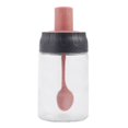 thumbnail image 1 of 280ml Seasoning Jar Leakproof Moisture-proof Glass Spice Bottle Container with Spoon Stick Brush for Home A Kitchen Tool, 1 of 6
