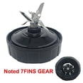 thumbnail image 3 of Blender Replacement Parts for Ninja, 24Oz Cup 7 Fins Extractor Blade, for Nutri Ninja Auto IQ BN801 SS101 BL480-30 BL641, 3 of 6