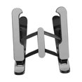 thumbnail image 1 of Adjustable Multi-Angle Tablet Phone Holder Portable Foldable Tablet Holder Universal Desktop Stand for Mobile Devices Black, 1 of 8