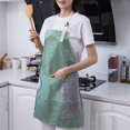 thumbnail image 1 of Yhmxh Kitchen Gadgets Kitchen Utensils Home and Kitchen Strip Apron Home Kitchen Cooking Wipe Hands Pocket Bib Apron, 1 of 3