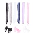 thumbnail image 2 of 6 Paires de Lacets de Mode en Chiffon Ruban Lacets 4cm de Large, 2 of 8