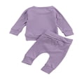 thumbnail image 2 of Baby Unisex Long Sleeve Pullover Tops and Long Pant, 2 of 6