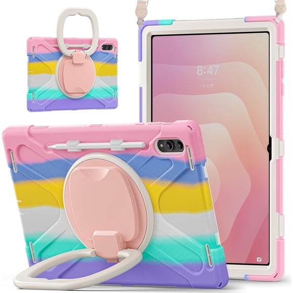 Samsung Galaxy Tab S11 Ultra2025 model protective case, 360 degree bracket, S pen holder (Colour)