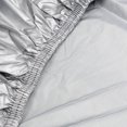 thumbnail image 4 of Unique Bargains XXL 190T Motorcycle Cover Black Silver Tone Outdoor Waterproof UV Protector, 4 of 7