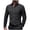Black, variant on hotojiny Men's Dress Shirts Long Sleeve Stretch Wrinkle Free Solid Shirt Formal Shirt Casual Business Button down Shirt with Pocket