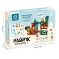 thumbnail image 4 of Blocs de Construction à Tuiles Magnétiques Aimant Blocs de Construction 69 Pcs Tuiles Magnétiques Blocs de Construction Jouet Aimant Coloré Blocs de Construction Jouets Éducatifs pour Enfants, 4 of 7