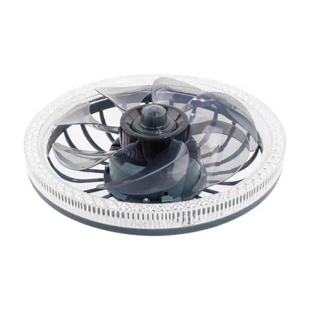 Ceiling Fan Light Bedroom Home E27LED Fan Light With Remote Control Speed and Brightness Adjustable