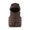 Coffee, variant on SHTXOZHI Toddler Baby Puffer Down Vest Kids Sleeveless Hooded Jacket Coat Winter Padded Outerwear
