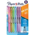 thumbnail image 1 of Paper Mate InkJoy Gel Pens, Medium Point (0.7 mm), Retractable, Assorted Colours, 6 Count, 1 of 9