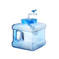thumbnail image 2 of Water Container Water Jug Water Storage Barrel Water Bottle for Hiking Household 5L, 2 of 8