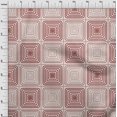 thumbnail image 4 of oneOone Viscose Chiffon Brown Fabric Geometric Craft Projects Decor Fabric Printed By The Yard 42 Inch Wide, 4 of 4