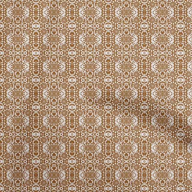 oneOone Velvet Rust Brown Fabric Aian Batik Sewing Craft Projects Fabric Prints By Yard 58 Inch Wide