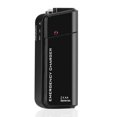 thumbnail image 1 of Chargeur Intelligent Mini pour 2 Piles Rechargeables AA - Entrée USB (Piles Non Incluses) 1 Paquet,Noir, 1 of 6
