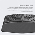 thumbnail image 3 of CK-T1B Ergonomic Keyboard, 3 of 8