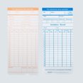 thumbnail image 1 of Time Card,90pcs/ Time 2-sided 18 * Employee Attendance Time Clock 2-sided 18 * Time 2-sided 18 * Employee Attendance Employee Attendance Time Laoshe Wyan Sdads Snsowed, 1 of 5