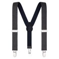 thumbnail image 1 of Buyless Fashion Adjustable Suspenders for Kids Toddlers Baby Elastic Solid Color 1 Inch - Y Back Design, 1 of 7
