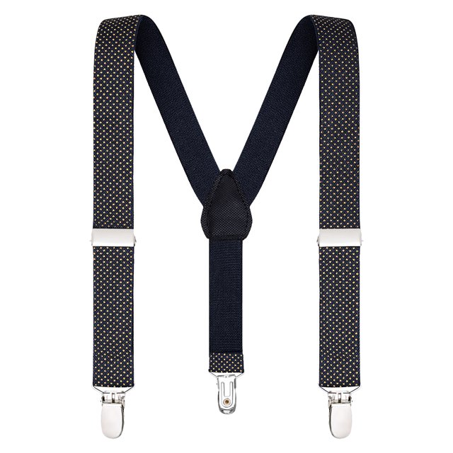 Buyless Fashion Adjustable Suspenders for Kids Toddlers Baby Elastic Solid Color 1 Inch - Y Back Design
