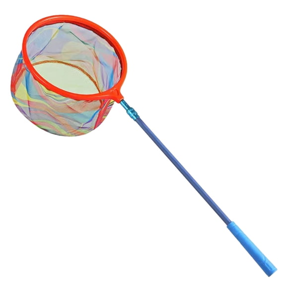 Liquidation,Équipement de Pêche,Équipement de Camping,Filet à Poissons Télescopique pour Enfants pour Prise Extensible et Antidérapante d'Outils Colorés pour Attraper des Poissons Insectes