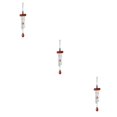 thumbnail image 2 of relayinert Home Décor Stylish Wind Chime Pendant Add Charm To Home Small Wind Chimes red 3Set, 2 of 6