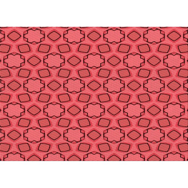 Ahgly Company Tapis d'Intérieur Rectangulaires Transitionnels Rouges Lavables à la Machine, 2 Pieds x 4 Pieds