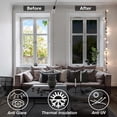 thumbnail image 4 of Bdday Reflective Window FilmHeat Control Window Tint Self-Adhesive Daytime Seclusion Window Tint Film For Home And Office, 4 of 9