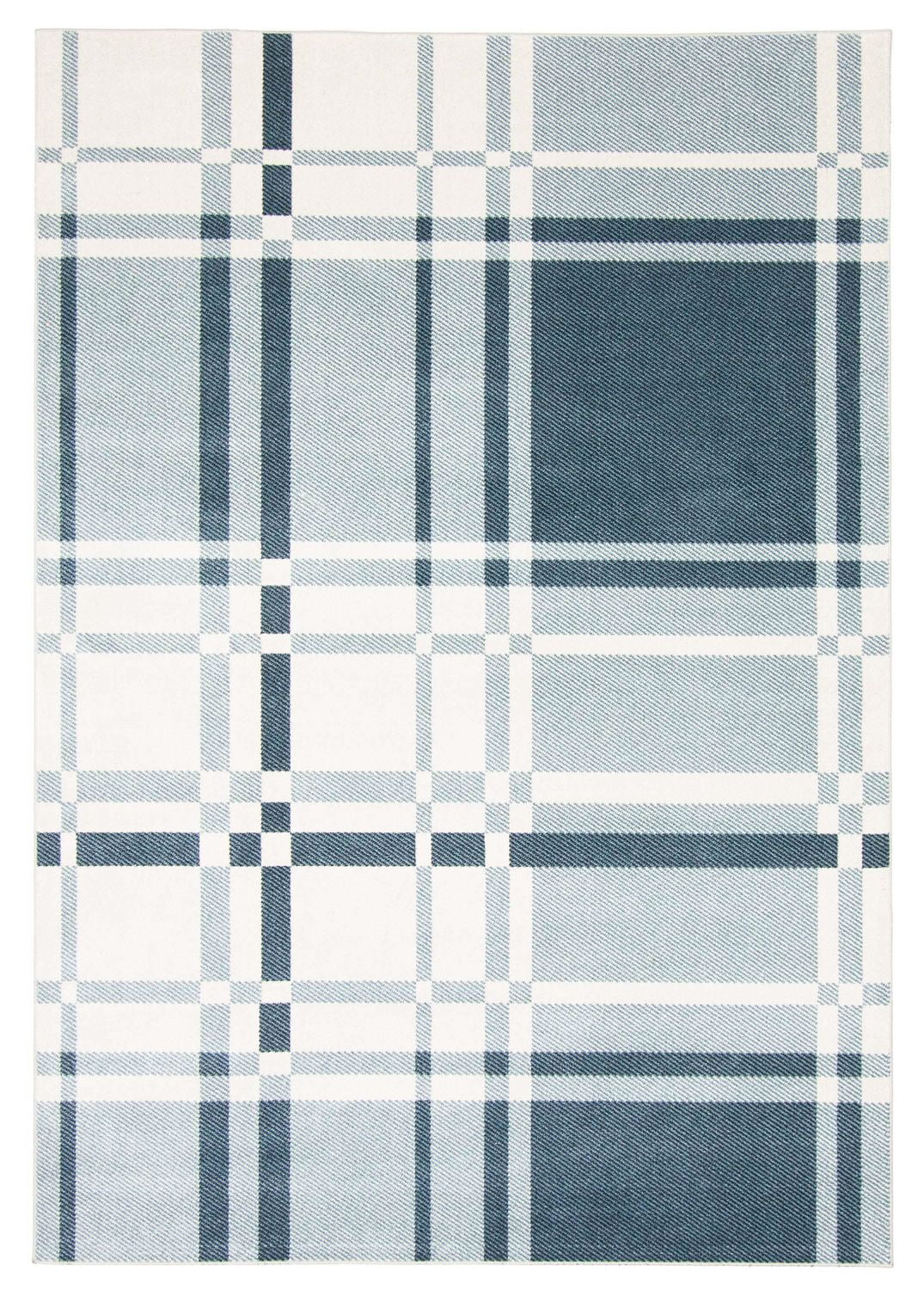 Tapis Lavable ECARPET à Carreaux pour Chambre, Salon, Chambre d'Enfant