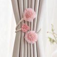 thumbnail image 5 of Floral Curtain Tiebacks for Living Room Decor, Flexible Branch Design, Vintage Style, Easy to Use for Drapery, Decorative and Functional Accessory, 5 of 5