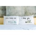 thumbnail image 1 of One Bella Casa 73879CSE Keep Me Safe Keep You Wild Taie d'Oreiller - Multicolore&44; Lot de 2, 1 of 1