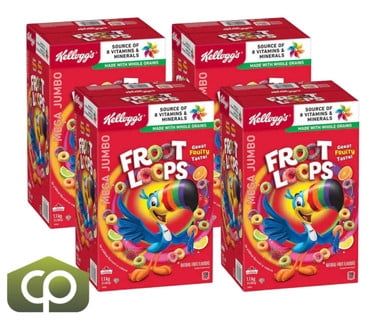 Kellogg’s Froot Loops - 1.1 kg | Colorful and Wholesome Cereal(4/Case)