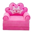 thumbnail image 1 of DOLITY Causeuse pour Enfants Dossier Rabattable Mignonne Chaise pour Tout-Petit pour Salon Chambre de Bébé Maison Rose, 1 of 9